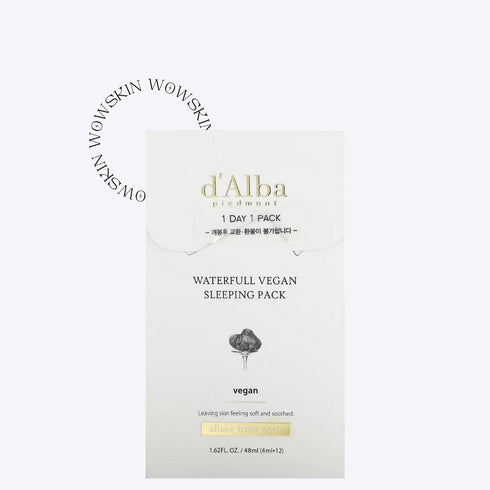 Waterfull Vegan Sleeping Pack - WowSkin Romania